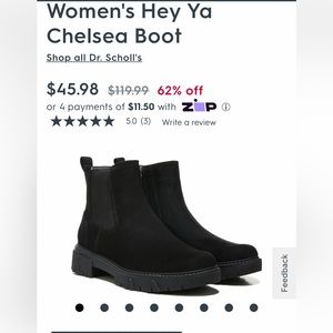 Dr. Scholls Chelsey boots (new)